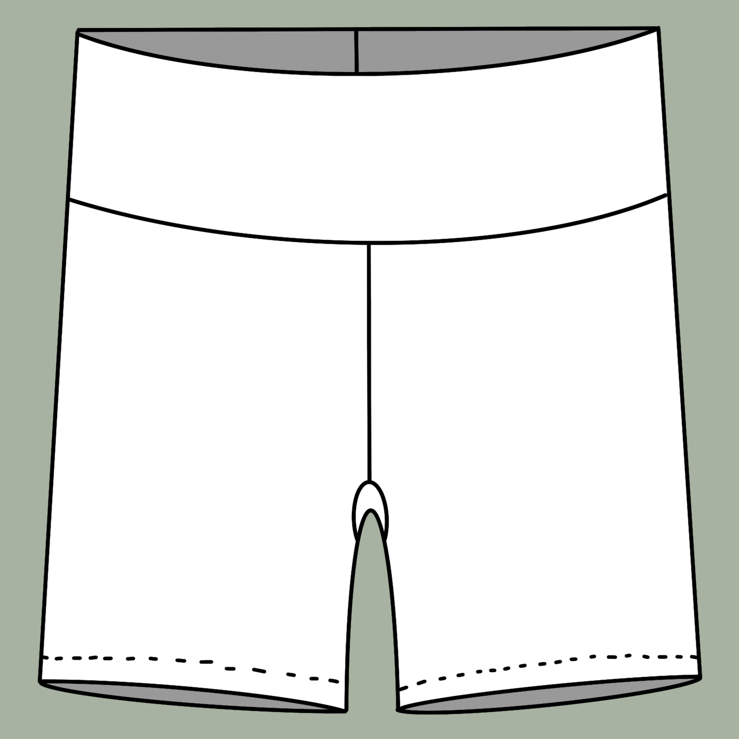 Custom Blueberry Bike Short