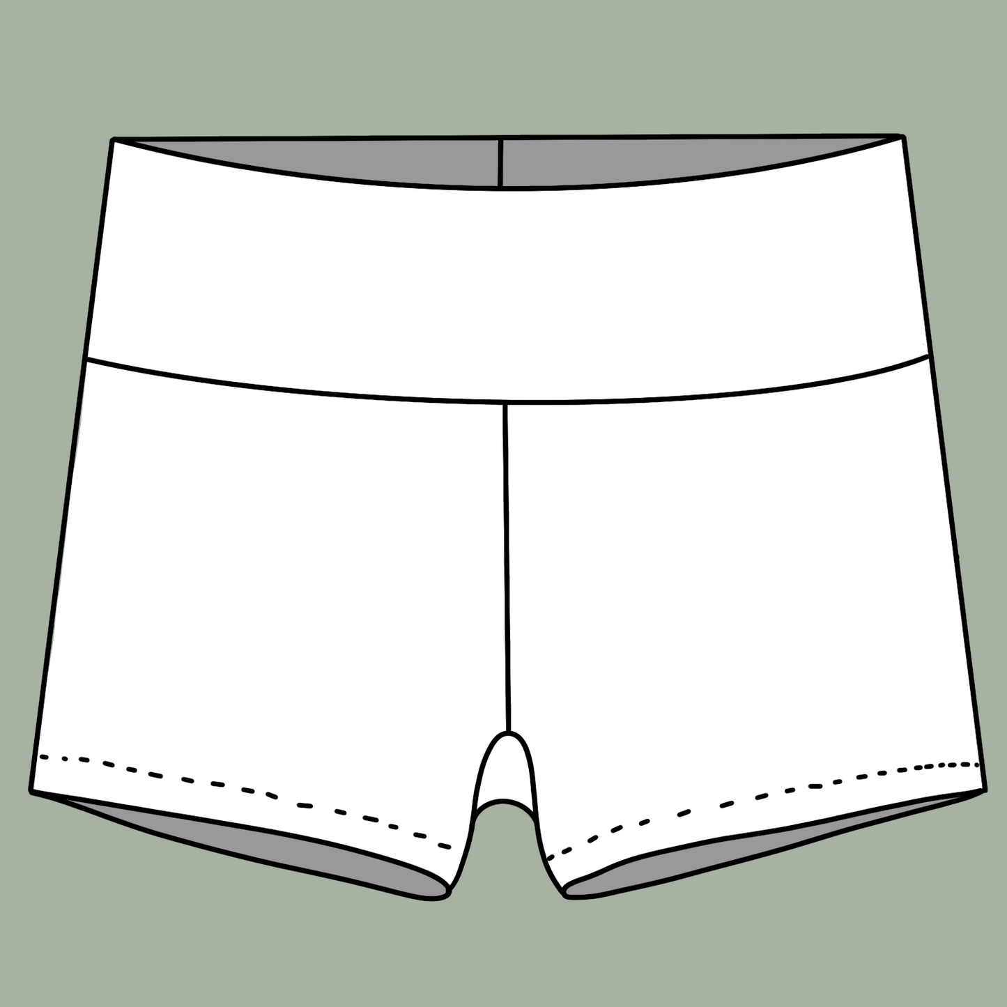 Custom Blueberry Bike Short