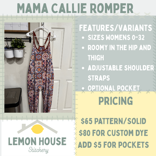 Custom Mama Callie Romper