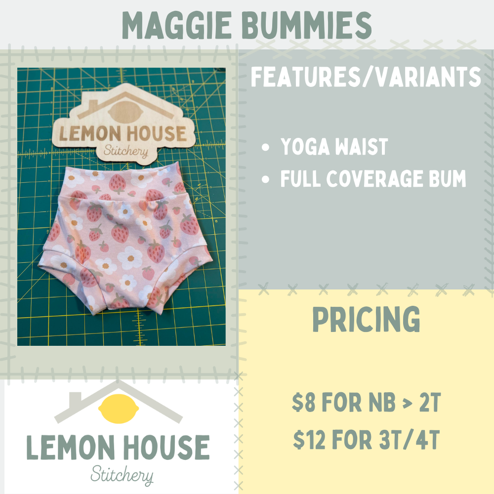 Custom Maggie Bummies